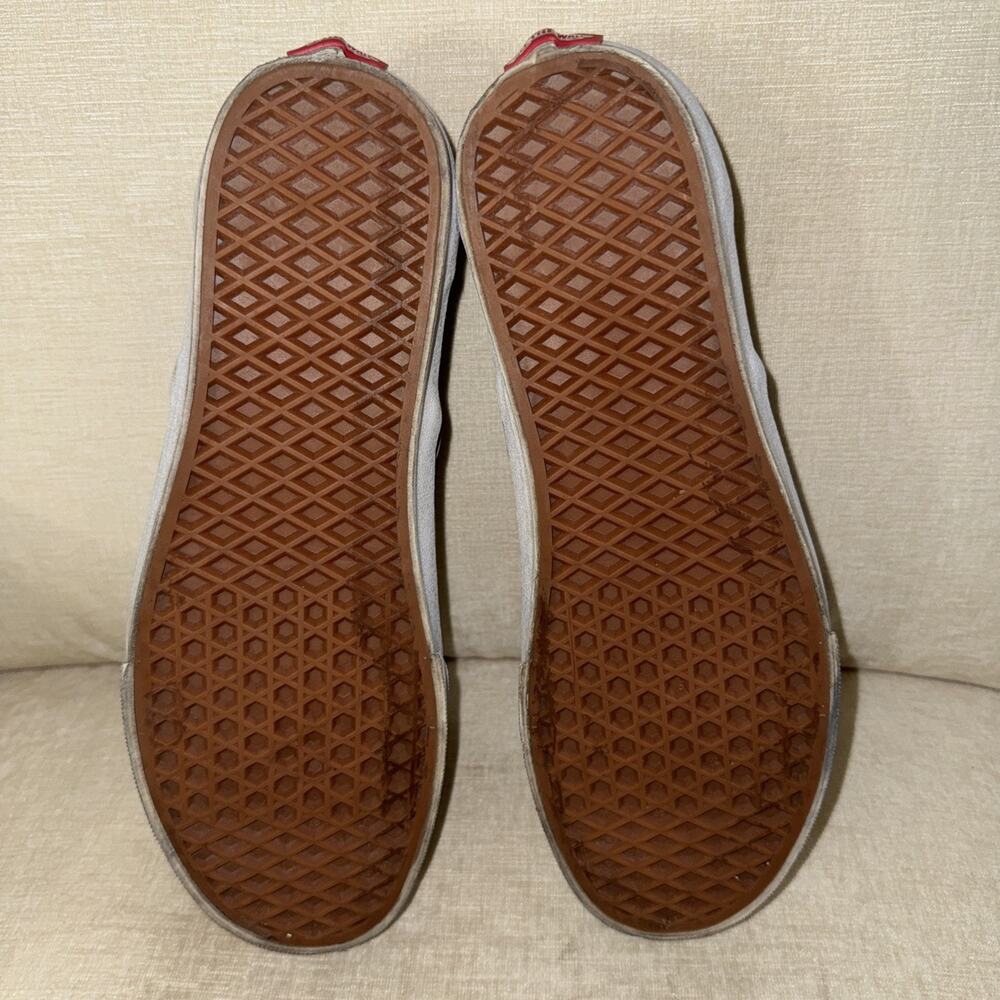 Vans Classic Slip-on Rose Skull Black/true White Men’s 10.5 - Picture 8 of 8